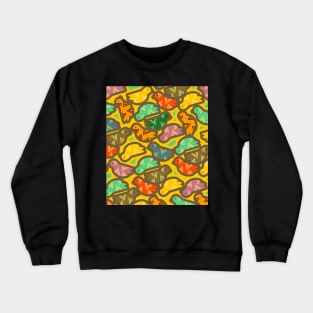 Happy birds in spring Crewneck Sweatshirt